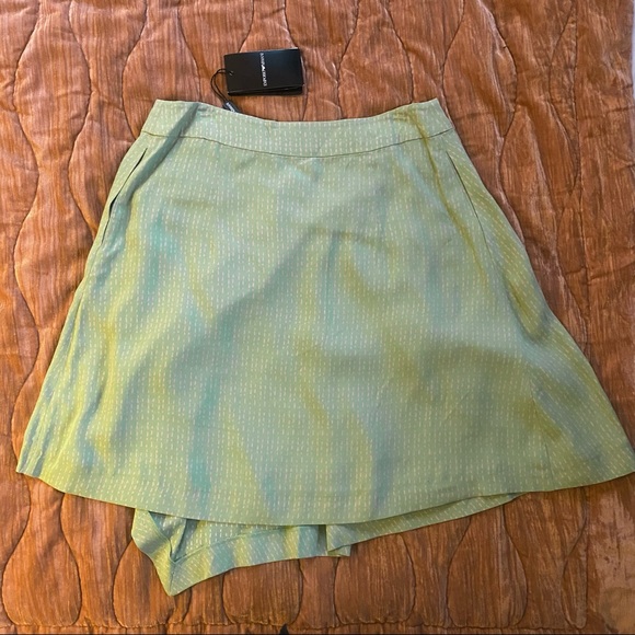 Emporio Armani green wrap skirt - Picture 3 of 6